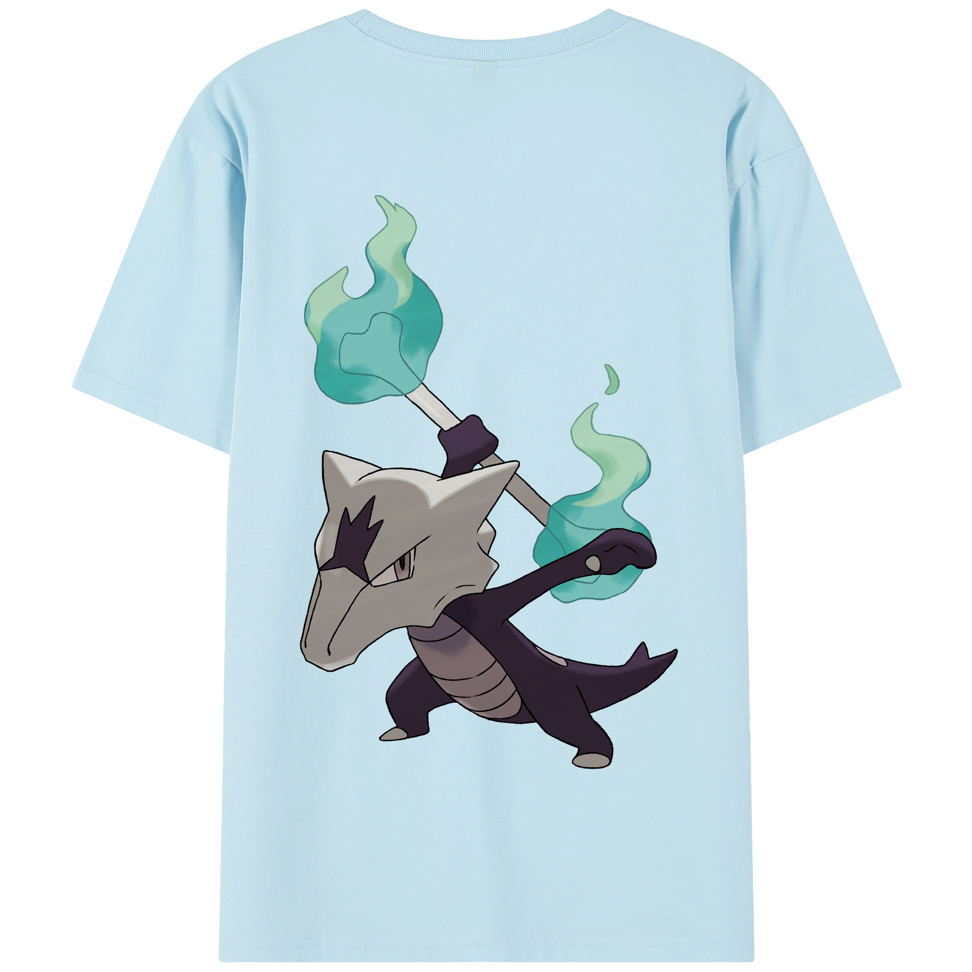 （画像用） ポケットモンスター Pokémon 綿100％半袖Tシャツ（背面プリント）